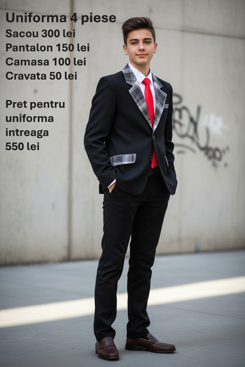 Uniforma scolare 4 piese