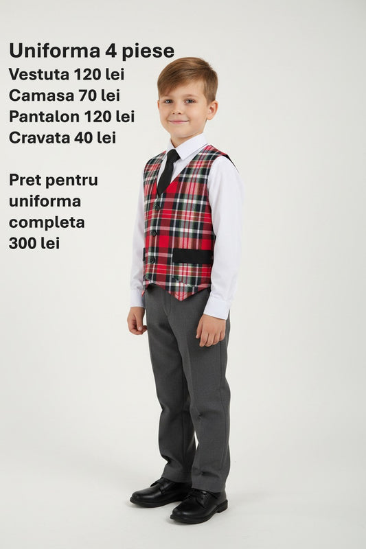 Uniforma scolara 4 piese